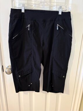 jamie sadock Black Zip-Pocket Golf Cargo Shorts. 3 styles each sold separately
